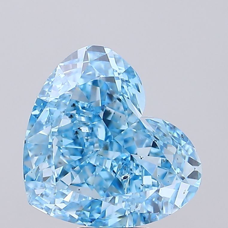 10.08 carat heart diamond