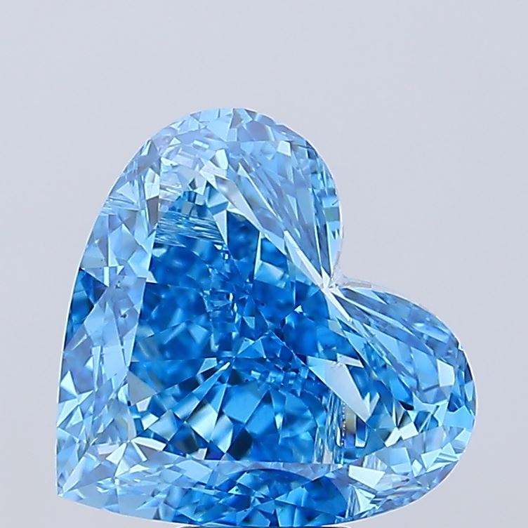 9.04 carat heart diamond