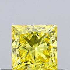 0.29 carat princess diamond