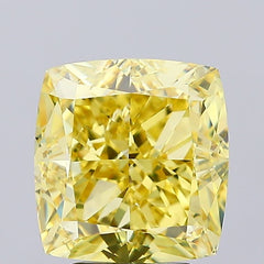 5.25 carat cushion diamond