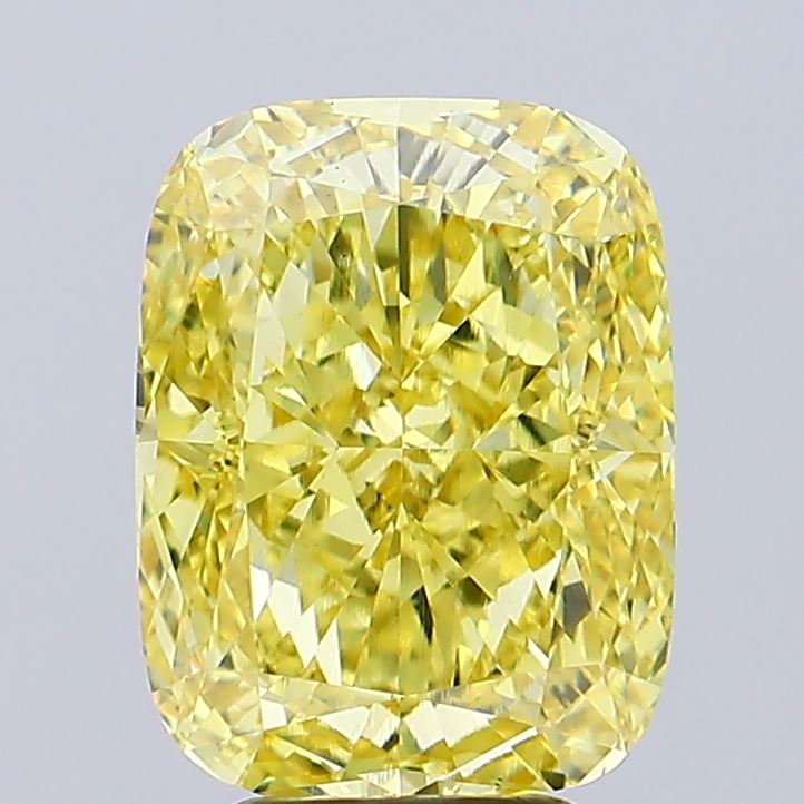 5.40 carat cushion diamond