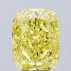5.40 carat cushion diamond