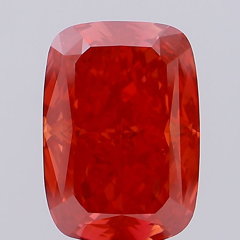 12.42 carat cushion diamond