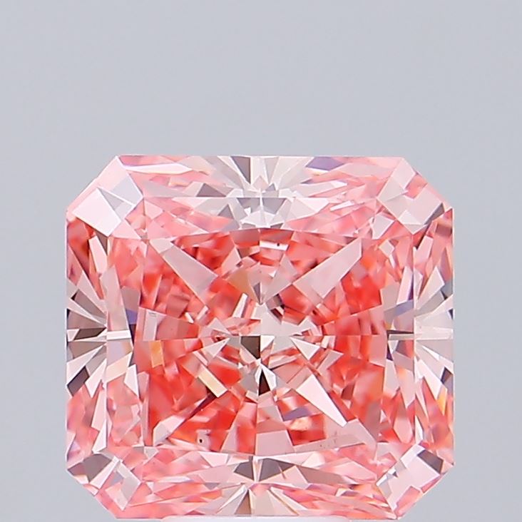 8.19 carat radiant diamond