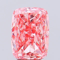4.15 carat cushion diamond