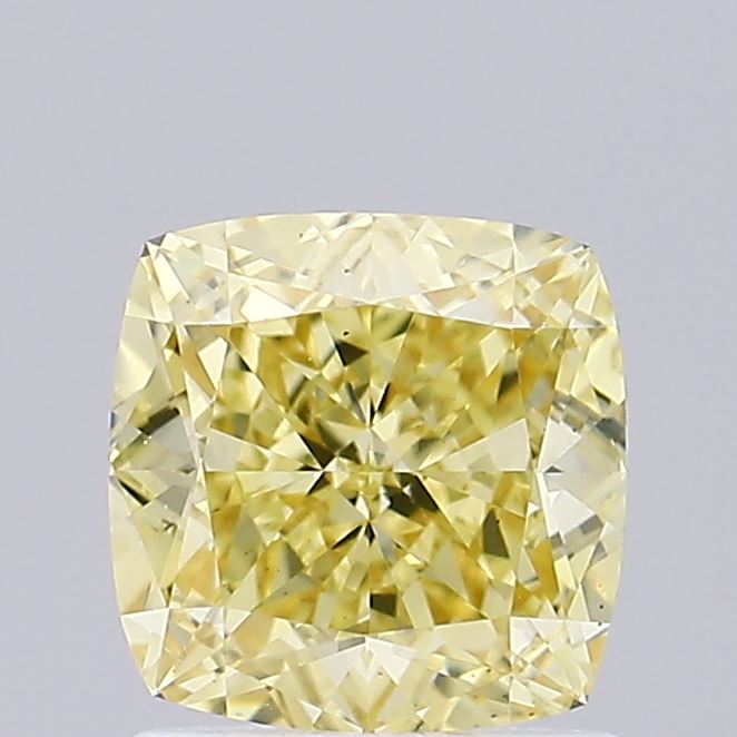 1.37 carat cushion diamond