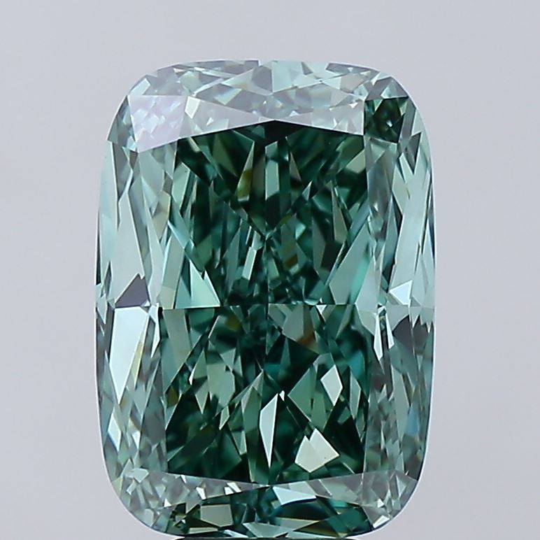 7.02 carat cushion diamond