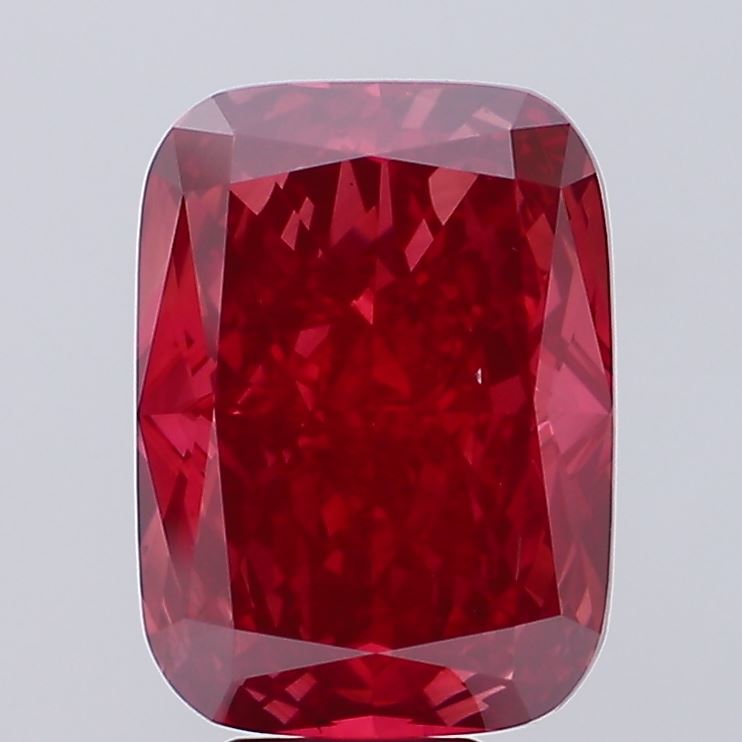 10.63 carat cushion diamond